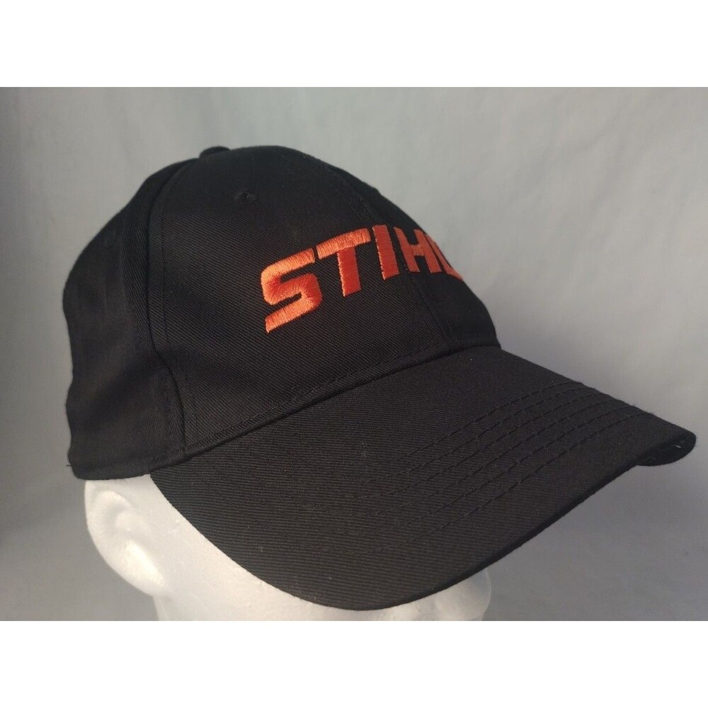 STIHL Adjustable Snapback Black Hat/Cap w/Embroidered Logo-NEW!